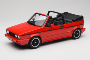 Volkswagen Golf Mk1 Descapotable Sportline Rojo Otto 1:12 G095 Resina