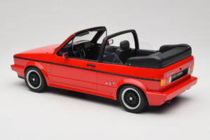 Volkswagen Golf Mk1 Descapotable Sportline Rojo Otto 1:12 G095 Resina - imagen 5 de 6
