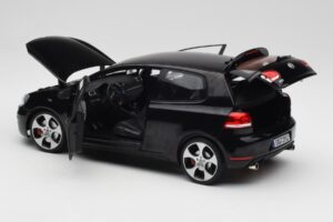 Volkswagen Golf GTI Mk6 Negro Norev 1:18 188502 Metal - imagen 5 de 8