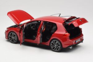 Volkswagen Golf GTI Mk8 Tornado Red Norev 1:18 188595 Metal - imagen 5 de 8