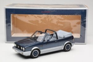 Volkswagen Golf Mk1 Descapotable Bel Air Blue Metallic Norev 1:18 188404 Metal - imagen 6 de 6
