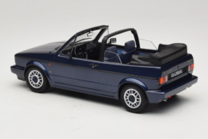 Volkswagen Golf Mk1 Cabriolet Quartett Inca Blue Norev 1:18 188628 Metal - imagen 5 de 6