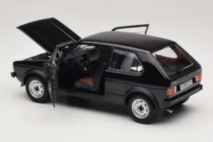 Volkswagen Golf Mk1 GTI Negro Norev 1:18 188487 Metal - imagen 5 de 8