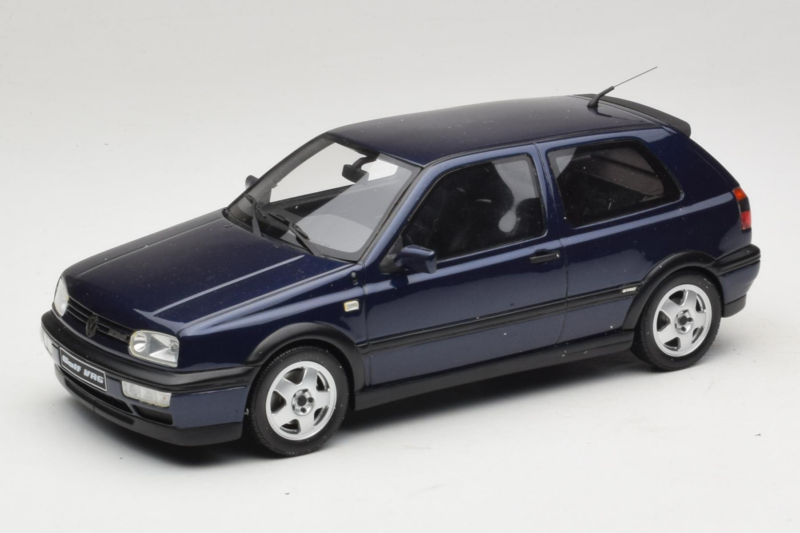 Volkswagen Golf Mk3 VR6 Azul Oscuro Otto 1:18 OT046 Resina