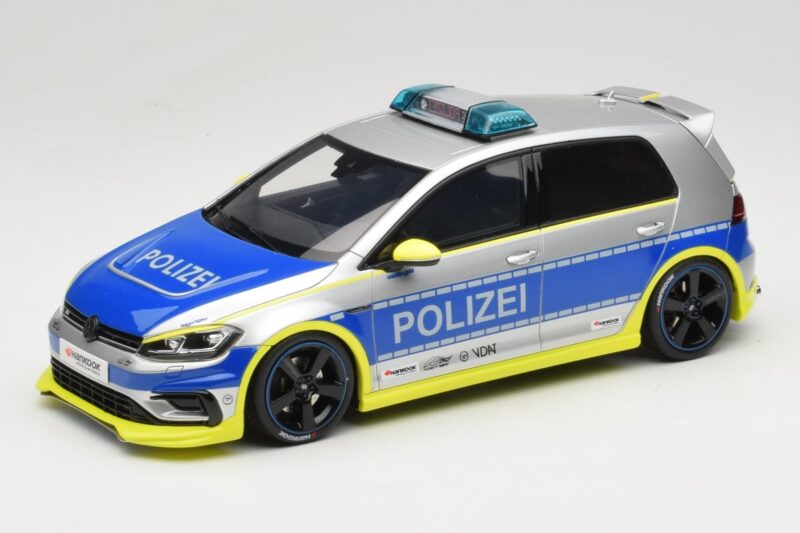 Volkswagen Golf Mk7 R Oettinger Policía Gris Otto 1:18 OT1117 Resina