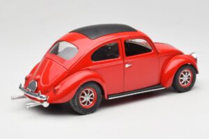 Volkswagen Escarabajo Rojo Solido 1:18 8306 Metal - imagen 3 de 8