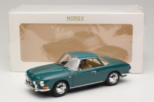 Volkswagen Karmann Ghia 1500 Verde Norev 1:18 188648 Metal - imagen 2 de 8