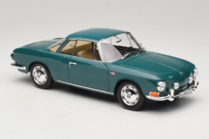 Volkswagen Karmann Ghia 1500 Verde Norev 1:18 188648 Metal - imagen 6 de 8