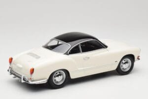 Volkswagen Karmann Ghia Crema Negro Minichamps 1:18 155054021 Metal - imagen 2 de 6
