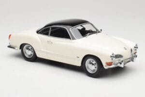 Volkswagen Karmann Ghia Crema Negro Minichamps 1:18 155054021 Metal - imagen 4 de 6