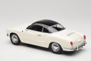Volkswagen Karmann Ghia Crema Negro Minichamps 1:18 155054021 Metal - imagen 5 de 6