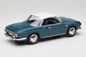 Volkswagen Karmann Ghia Type 34 1500 Sea Blue Norev 1:18 188646 Metal - imagen 3 de 8
