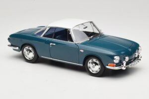 Volkswagen Karmann Ghia Type 34 1500 Sea Blue Norev 1:18 188646 Metal - imagen 6 de 8