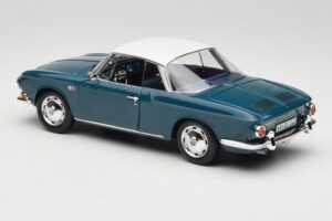 Volkswagen Karmann Ghia Type 34 1500 Sea Blue Norev 1:18 188646 Metal - imagen 7 de 8