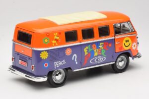 Volkswagen Microbus T1 Flower Power Road Signature 1:18 92329 Metal - imagen 3 de 8