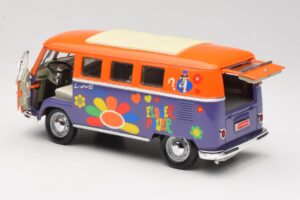 Volkswagen Microbus T1 Flower Power Road Signature 1:18 92329 Metal - imagen 5 de 8