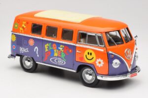 Volkswagen Microbus T1 Flower Power Road Signature 1:18 92329 Metal - imagen 6 de 8