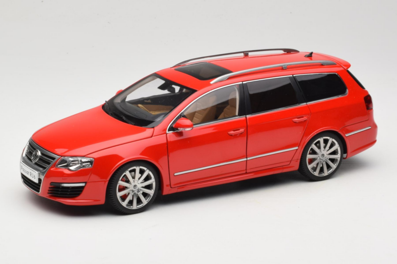 Volkswagen Passat B6 R36 Variant Rojo NZG 1:18 KF044-5 Metal