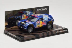 Volkswagen Race Touareg #103 B. Saby / R. Perin Winner Rally Por Las Pampas 2005 Minichamps 1:43 436055303 Metal - imagen 2 de 4