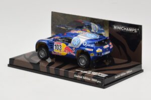 Volkswagen Race Touareg #103 B. Saby / R. Perin Winner Rally Por Las Pampas 2005 Minichamps 1:43 436055303 Metal - imagen 3 de 4
