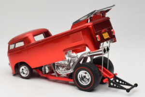 Volkswagen T1 Camioneta Rojo Hot Wheels 1:18 J2895 Metal - imagen 5 de 8