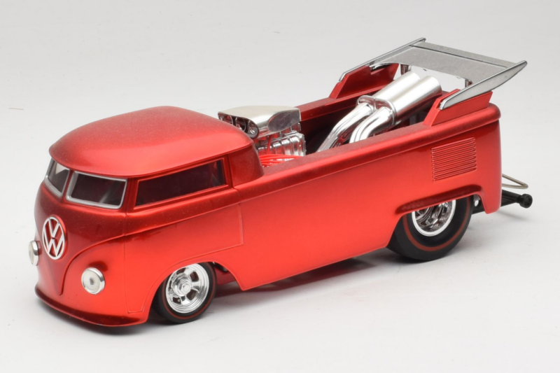Volkswagen T1 Camioneta Rojo Hot Wheels 1:18 J2895 Metal