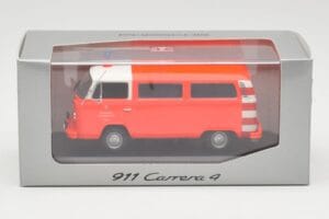 Volkswagen T2 Bus Bomberos Frankfurt Parachoques Rojos Minichamps 1:43 400053091-V1 Metal - imagen 4 de 4