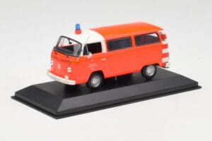Volkswagen T2 Bus Bomberos Frankfurt Minichamps 1:43 400053091-R Metal - imagen 2 de 4