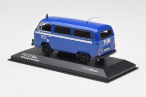 Volkswagen T2 Bus THW Minichamps 1:43 400053094 Metal - imagen 3 de 4
