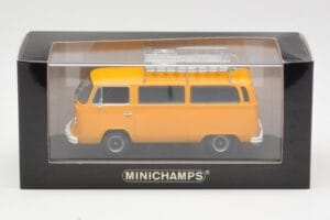 Volkswagen T2 Bus Amarillo Minichamps 1:43 400053002 Metal - imagen 4 de 4