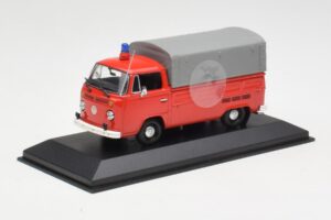 Volkswagen T2 Plataforma Bomberos Dortmund Minichamps 1:43 400053290 Metal - imagen 2 de 4