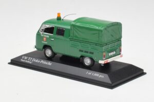Volkswagen T2b Doble Cabina Plataforma Stadt Solberg Minichamps 1:43 400053261 Metal - imagen 3 de 4