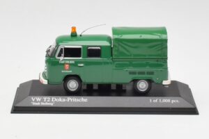 Volkswagen T2b Doble Cabina Plataforma Stadt Solberg Minichamps 1:43 400053261 Metal