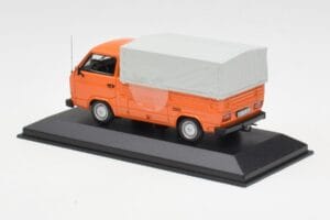 Volkswagen T3 Plataforma Naranja Minichamps 1:43 400055200 Metal - imagen 3 de 4
