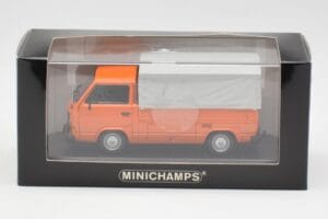 Volkswagen T3 Plataforma Naranja Minichamps 1:43 400055200 Metal - imagen 4 de 4
