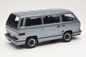 Volkswagen T3 Porsche B32 Minibus Azul KK-Scale 1:18 KKDC180221 Metal - imagen 2 de 6