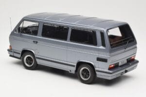 Volkswagen T3 Porsche B32 Minibus Azul KK-Scale 1:18 KKDC180221 Metal - imagen 5 de 6