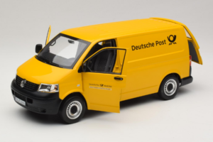 Volkswagen T5 Transporter Deutsche Post Norev 1:18 188617 Metal - imagen 8 de 9