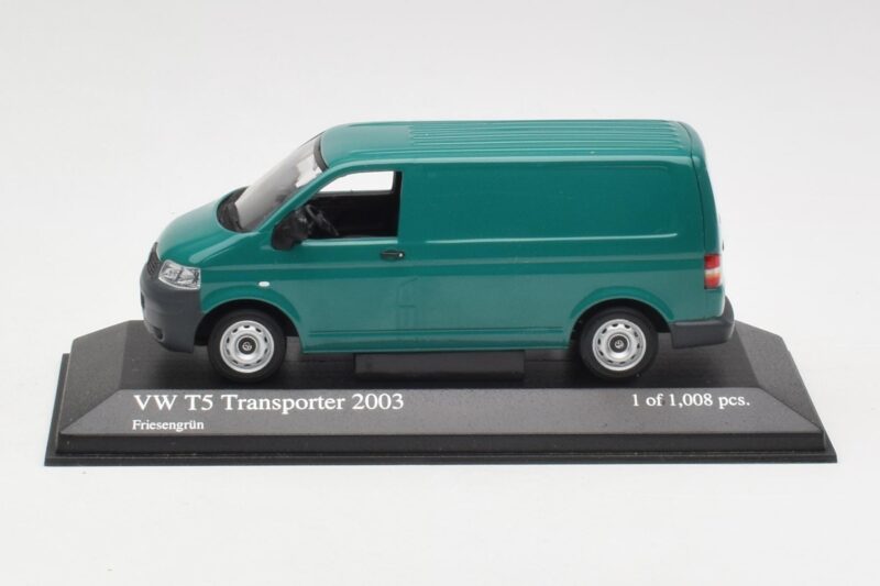 Volkswagen T5 Transporter Verde Minichamps 1:43 400052261 Metal