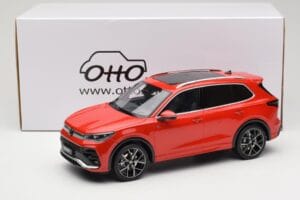 Volkswagen Tiguan eTSI R-Line Persimmon Red Metallic Otto 1:18 OT489 Resina - imagen 6 de 6