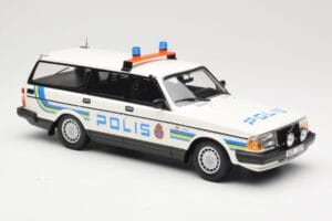 Volvo 240 GL Familiar Polis Sweden Minichamps 1:18 155171480 Metal - imagen 4 de 6