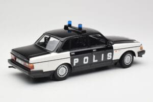 Volvo 240 GL Polis Sweden Negro Minichamps 1:18 155171497 Metal - imagen 2 de 6