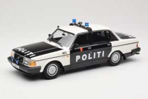 Volvo 240 GL Politi Norway Negro Minichamps 1:18 155171496 Metal