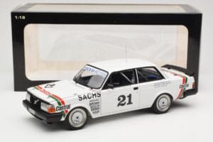 Volvo 240 Turbo #21 P. Stureson DTM Winner Wunstorf 1985 AUTOart 1:18 88592 Metal - imagen 8 de 8