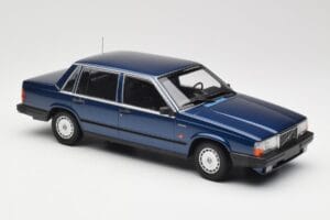 Volvo 740 GL Dark Blue Metallic Minichamps 1:18 155171701 Metal - imagen 4 de 6