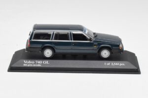 Volvo 740 GL Estate Azul Verde Metálico Minichamps 1:43 943171713 Metal