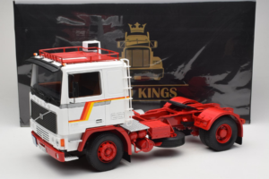 Volvo F12 Blanco Rojo Road Kings 1:18 RK180031 Metal - imagen 8 de 8