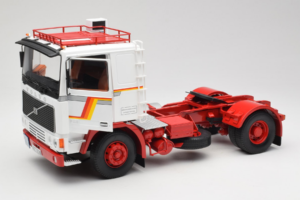 Volvo F12 Blanco Rojo Road Kings 1:18 RK180031 Metal - imagen 2 de 8