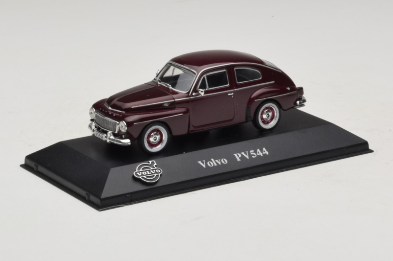 Volvo PV544 Rojo Oscuro Atlas 1:43 8506014 Metal