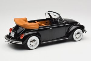 Volkswagen Beetle 1303 Cabriolet Negro Norev 1:18 188533 Metal - imagen 2 de 6